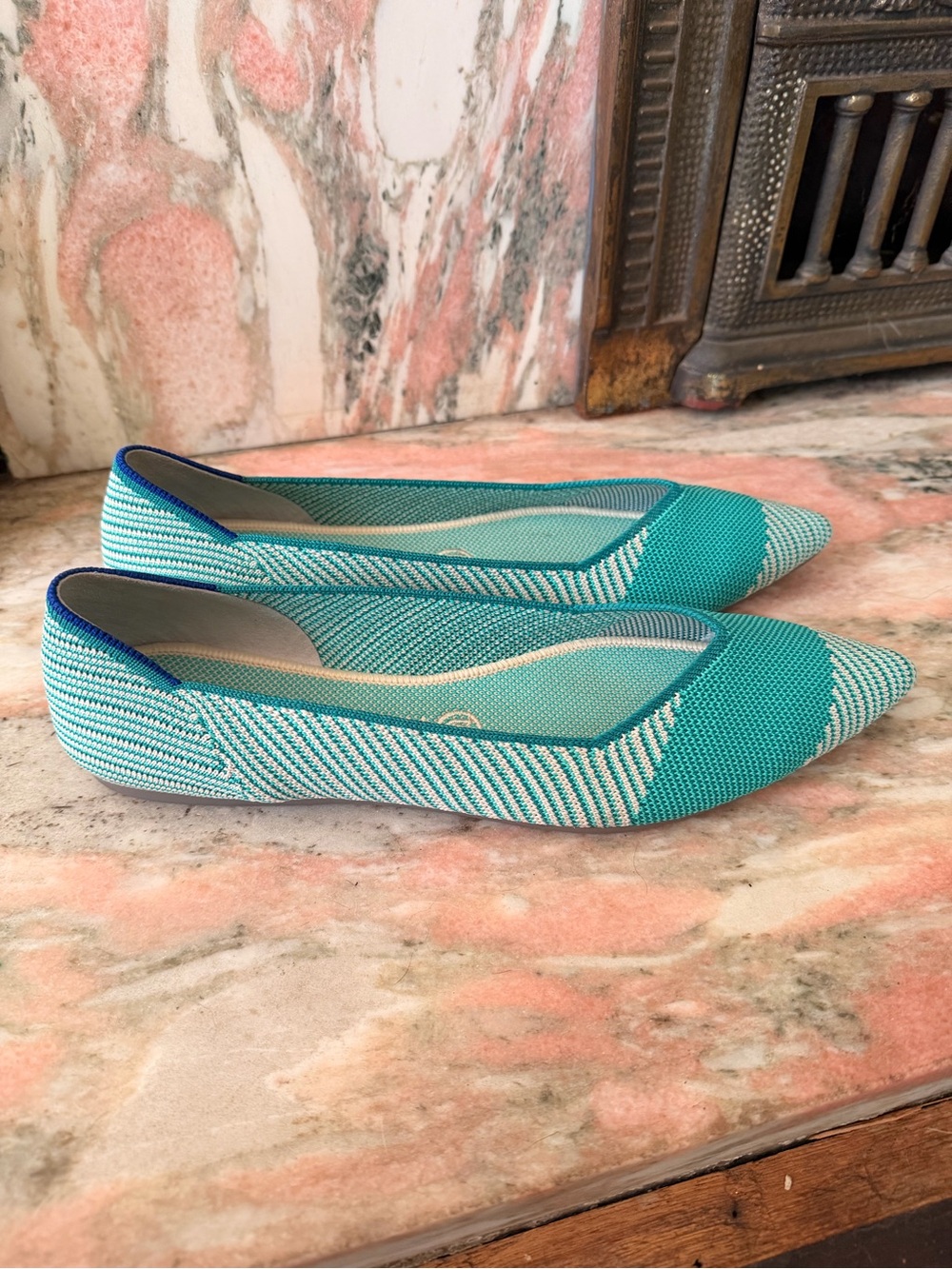 Rothy’s blue flats